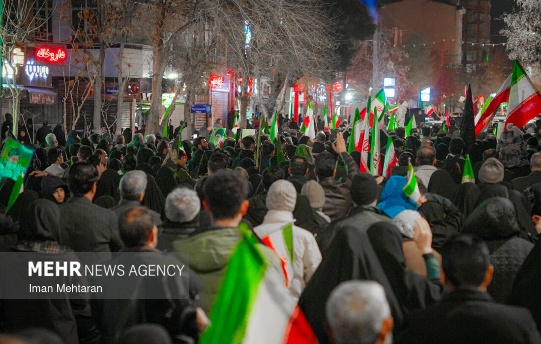 دویست و سی و دومین اجتماع نحن منتقمون مردم کرمانشاه