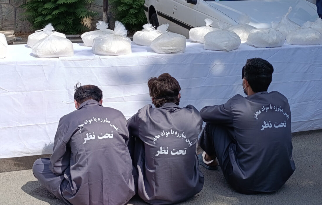 فرمانده انتظامی کرمانشاه: بیش از ۲۰ کیلوگرم مواد مخدر کشف شد