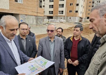 بازدید میدانی از پروژه‌های نهضت ملی مسکن کرمانشاه
